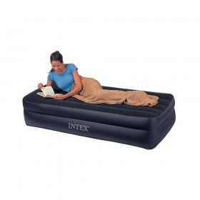 Кровать надувная односпальная INTEX 64122 Pillow Rest Raised Bed, 99 х 191 х 42 см., 64122, 3 548 руб., 64122 Pillow Rest Raised Bed, Intex, Надувные кровати, диваны