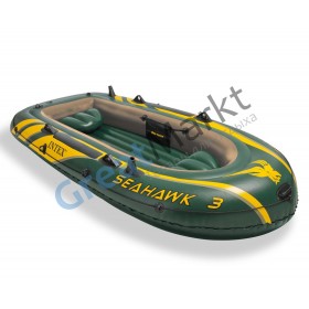 Лодка надувная Лодка SeaHawk 300-Set 3-х местная с алюминиевыми веслами и насосом Intex 68380, 68380, 6 888 руб., Intex 68380, Intex, Лодки надувные и аксессуары к ним.